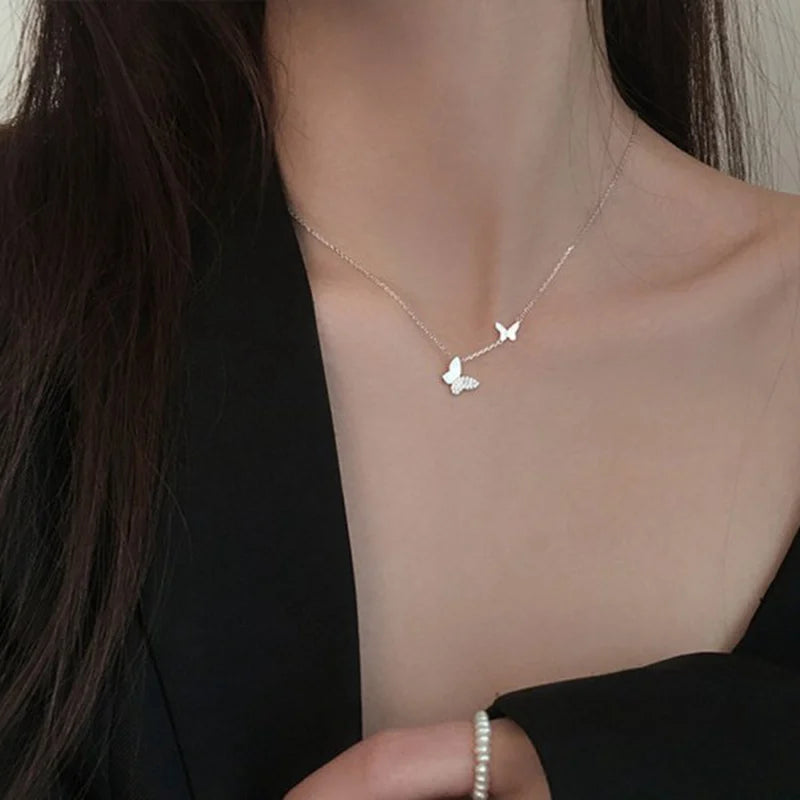 Chic Silver Elegant Necklaces